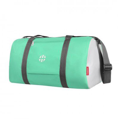 Harissons 29L Cleo Foldable Travel Duffel Bag for Men & Women | Spacious Main Compartment, 1 Quick Access Pocket & Adjustable Shoulder Strap (Mint)