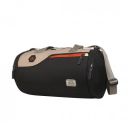 Harissons Casper 29L Sports Duffel Gym Bag for Men & Women with Spacious Main Compartment, 2 Side Pocket Access & Adjustable Shoulder Strap (Black & Camel)...