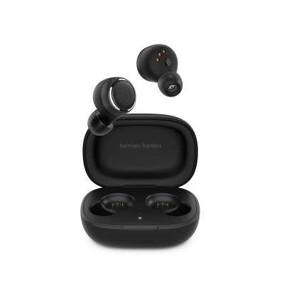 Harman Kardon Fly TWS in-Ear True Wireless Earphone with 20 Hours Playtime, Built-in Voice Assistant & Bluetooth 5.0 (Black)