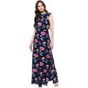 Harpa Round Neck Printed Dresses...