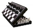 HARRY & JAMES® Mini Magnetic Educational Toys Travel Chess Set (Black)...