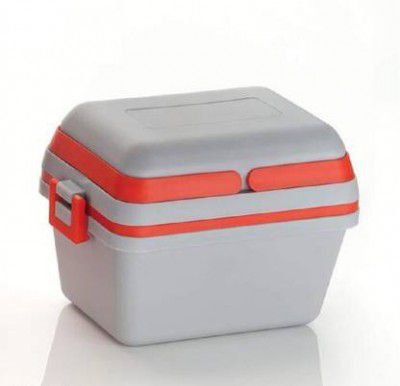 Harshil Big Grey Lunch Box 3 Containers Lunch Box (1000 ml)