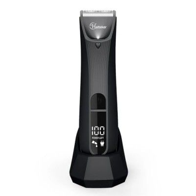Hatteker Sk-1815 Men's Water Proof Cordless Battery Powered Grooming Trimmer, Manscaping Body Trimmer