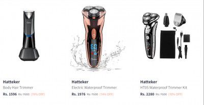 Hatteker Trimmer Upto 79% Off | Starts At Rs 1596