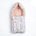 haus & kinder 3 in 1 Baby Sleeping Bag & Carry Nest (Ditsy Bloom)...