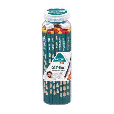 HAUSER ARTZ ONE PENCIL-50 PCS JAR Set – 50 Pcs Multicolor Pencils