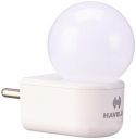 HAVELLS 0.5W Led Cool Day Light Plug B22D Bulb|Energy Efficient|Frosted Diffuser|Non-Dimmable|Shatter Resistant|Bis Approved|Made In India|Pack Of 1...