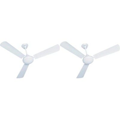 Havells 1200 mm FAN SS-390 ES MET.PRL WHT SILVER (Pack of 2)