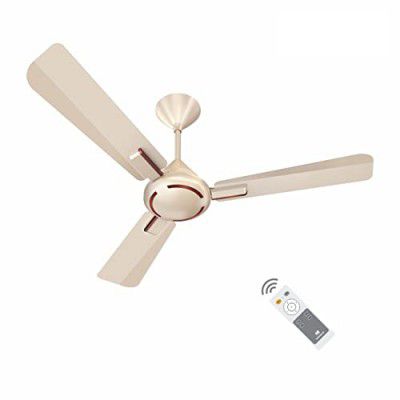 Havells 1200mm Ambrose BLDC Motor Ceiling Fan | Remote Controlled | (Gold Mist Wood)