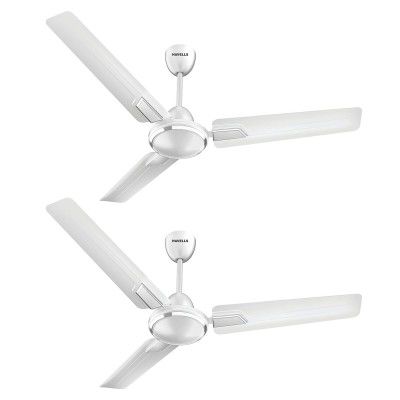 Havells 1200Mm Andria Energy Saving Ceiling Fan (4.2 stars, Pearl White, Pack Of 2)