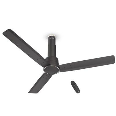 Havells 1200mm Elio BLDC Ceiling Fan | Remote Controlled | 5 Star Rated, Upto 60% Energy Saving | (Smoke Brown)