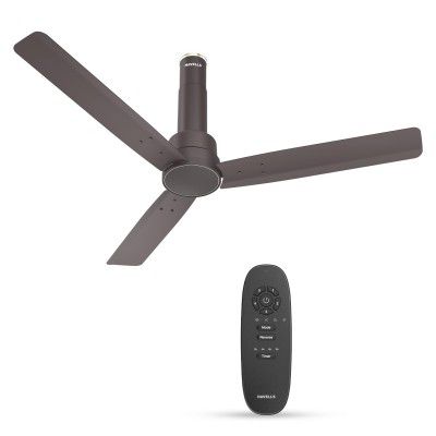 Havells 1200mm Elio Plus BLDC Ceiling Fan| Remote and Regulator Compatible| Sleek Design| 5 Star Rating (Dusk)