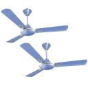 Havells 1200mm Festiva ES Ceiling Fan | Premium Finish, Decorative Fan | 2 Year Warranty | (Pack of 2, Ocean Blue)...