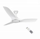 Havells 1200mm Stealth Air BLDC Motor Ceiling Fan | Remote Controlled, High Air Delivery Fan | 5 Star Rated, Upto 60% Energy Saving, 2 Year Brand Warranty | (Pack of 1, Pearl White)...