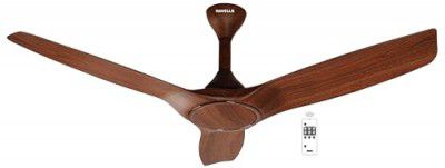 Havells 1200Mm Stealth Wood I Es Ceiling Fan |(4 stars,Pack Of 1,Walnut Cola Chrome)