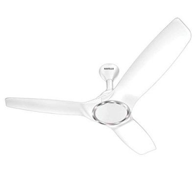 Havells 1250mm Stealth Underlight Ceiling Fan | Remote Controlled, Aerodynamic blades for silent operation | (Pack of 1, Pearl White)
