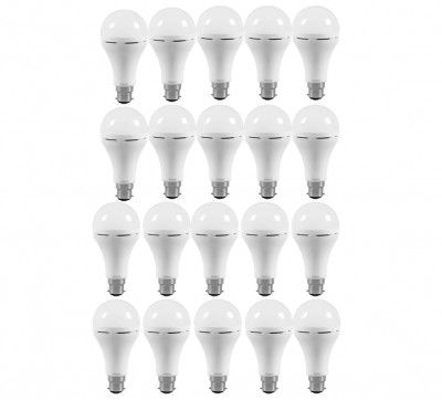 Havells 12W wattage Bulb | High CRI & High Efficiency (6500K) b22d (Pack of 20)