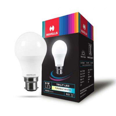 Havells 3 in 1 9W LED Bulb for Home & Office |B22 LED Bulb Base | Pack of 1