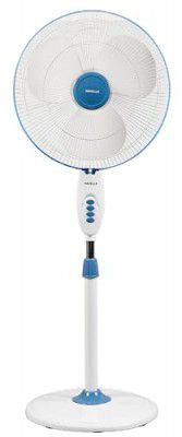 Havells 400mm Gatik Pro Pedestal Fan | 120 Ribs Guard Safety, Smooth Oscillation
