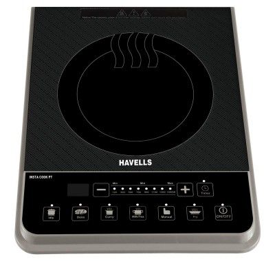 Havells Alloy Steel Insta Cook PT 1600W Induction Cooktop