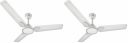 Havells Artemis ES 1200mm Ceiling Fan| Double Ball Bearing| High Air Delivery 380 RPM| 2 Years Manufacturer Warranty, Elegant White(Pack of 2)...