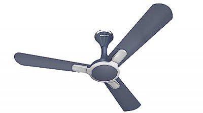 Havells Bianca ES 1200mm Decorative Ceiling Fan with 100% Pure Copper|Watt: 55|Air Flow: 225 cmm|Speed: 370 RPM|65 dB|(Sapphire Silver)