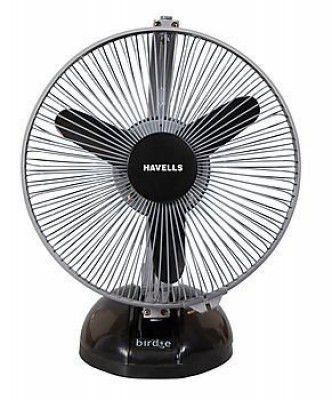 Havells Birdie 230mm Personal Fan (Black Grey)