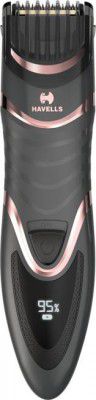 HAVELLS BT9010 Trimmer 120 mins Runtime 20 Length Settings  (Rose Gold)