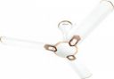 HAVELLS Carnesia (Pearl White-LT Copper) 1200 mm Remote Controlled 3 Blade Ceiling Fan ...