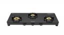 Havells Contour Toughened Glass-Top 3 Brass Burner LPG Gas Stove...