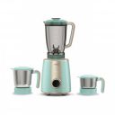 Havells CRAFT Mixer Grinder | One Touch Grinding | Powerful BLDC Motor with 10 Year Warranty | 50% Quieter Performance| Precision Control Over Grinding Texture(Blue & Gold)...