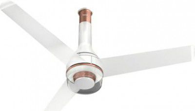 HAVELLS Crista BLDC 5 Star 1200 mm 3 Blade Ceiling Fan  (Peral White LT Coppe | Pack of 1)