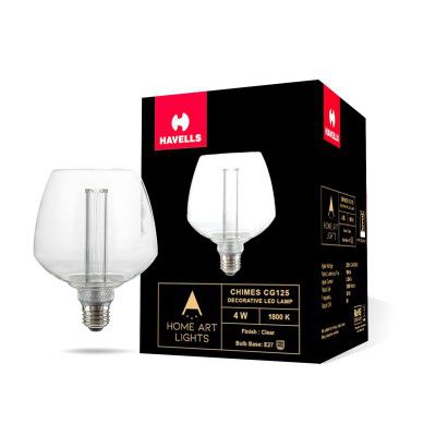 HAVELLS Decorative Bulb-CHIMES CG125 CLEAR 4W 1800K E27 LAMP