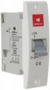 Havells DHMNCSPA006 PVC Plastic 6A SP C Mini MCB (White)...