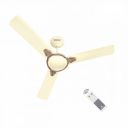 Havells Equs 1200mm Energy Saving with Remote Control 5 Star Decorative BLDC Ceiling Fan (Bianco Bronze, Pack of 1)...