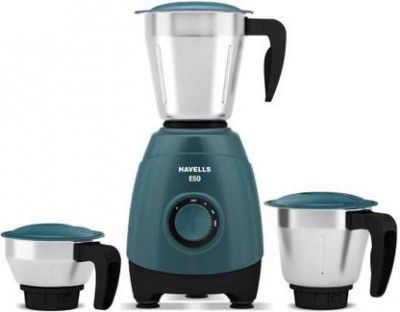 HAVELLS ESO 750 W Mixer Grinder (GHFMGELG075 | 3 Jars | Green)