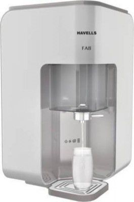 HAVELLS FAB 7 L RO + UV Water Purifier Suitable for all - Borewell, Tanker, Municipality Water  (Grey and White)