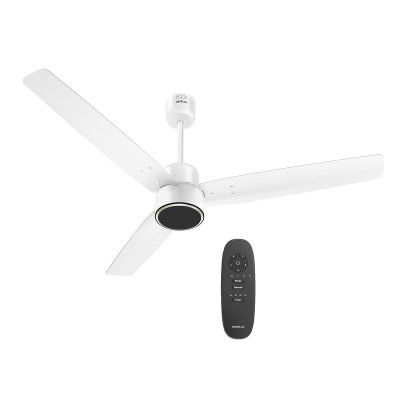 Havells FAB Voice BLDC 1200 mm Ceiling Fan | Direct Voice Command | 5 Star (Elegant White)