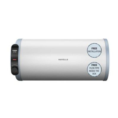 Havells Fabia Slim 15L Horizontal Left Storage Water Heater(Geyser)|Warranty: 7 Year on Tank