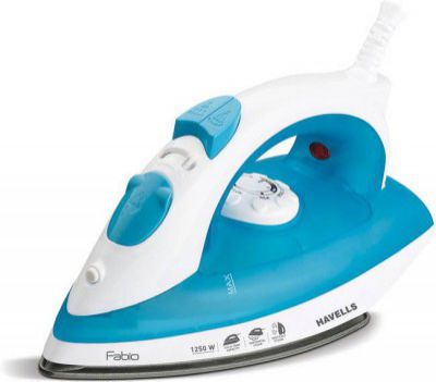 HAVELLS fabio 1250 W Steam Iron (Blue)