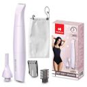 Havells FD5004 4-in-1 Lady Body Groomer - Bikini & Eyebrow Trimmer with Protective Combs, Rechargeable, Comes wth Pouch (Purple)...