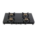 Havells GEOSLIM Gas stove | 4 Heavy Duty Forged Brass Burner...
