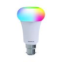 Havells Glamax 9W B22 Smart Wi-fi Enabled Bulb, LHLDAMED3W8R009 (16 Million Colors, Compatible with Alexa and Google Assistant)...