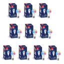 Havells Glamax 9W B22 WiFi LED Smart Bulb with Music Sync Function, Compatible with Amazon Alexa and Google Assistant (16M Colours) (Pack of 10)...