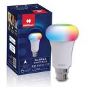 Havells Glamax Smart Bulb 9W TW+Colors B22 Lamp...
