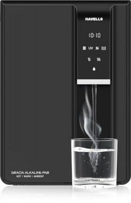 Havells Gracia FAB Alkaline Water Purifier, RO+UV+Alkaline, Hot, Warm & Ambient Water