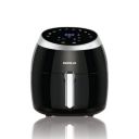 Havells Grande Air Fryer with Aero Crisp Technology, 6.5 Litre Large Pan Capacity, 10 Pre- Set Menu, Touch Screen, Digital Display & 2 Year Warranty, 6.5 liter, Black...