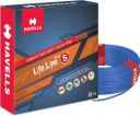 HAVELLS HRFR PVC 6 sq/mm Blue 90 m Wire (Blue)...