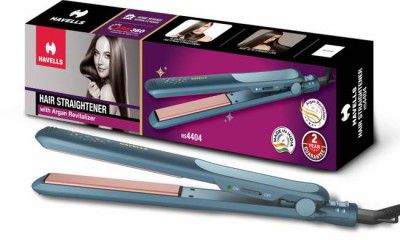 HAVELLS HS4404 Argan Revitalizer Hair Straightener (Sea Green)
