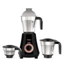 Havells Hydro Plus 1000 watt 3 Jar Mixer Grinder with Ball Bearing Motor, 22000 RPM, Wider mouth Stainless Steel Jar, Hands Free operation, SS-304 Grade Blade & 2 Yr Manufacturer Warranty...
